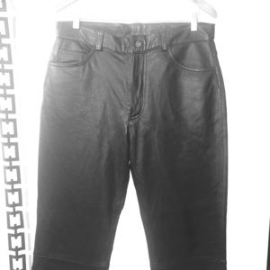 Men’s leather pants